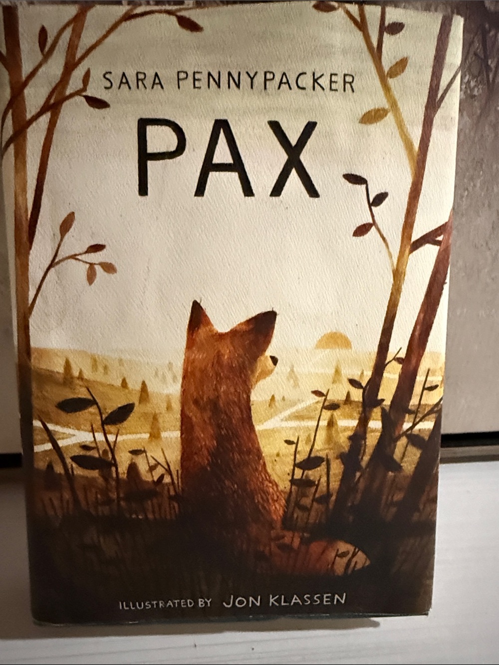 PAX/by Sarah Pennypacker. Hardcover like new.